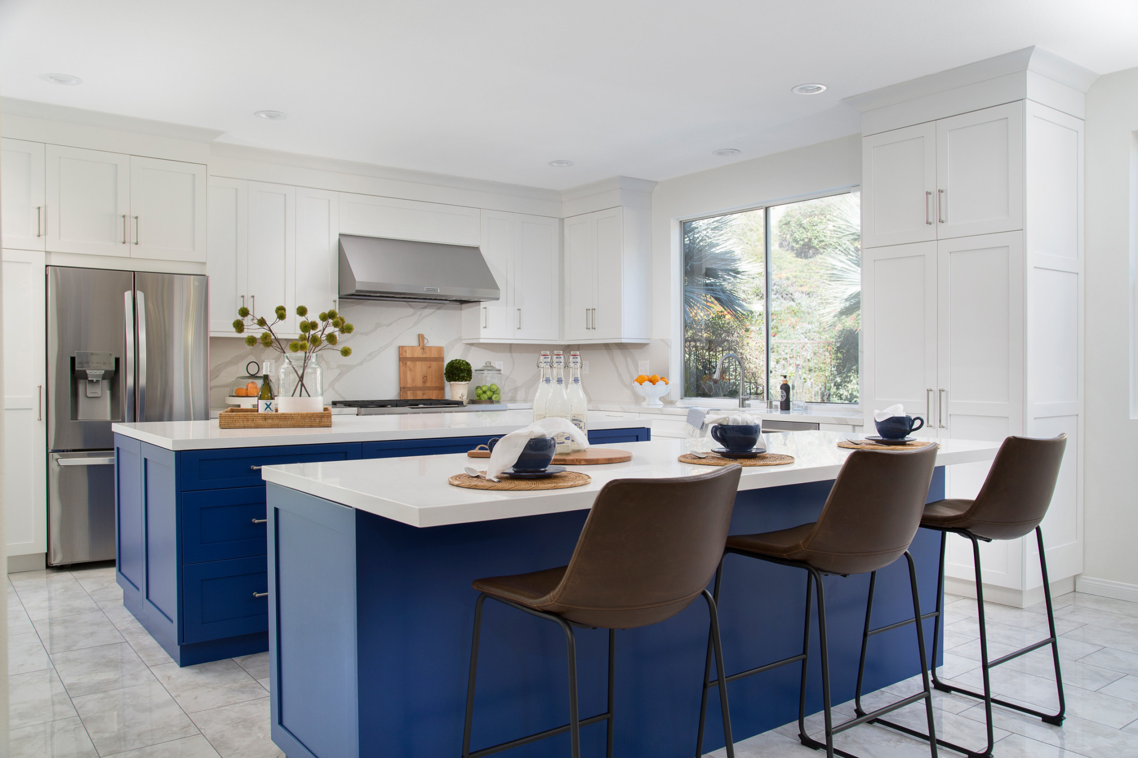 Beautiful Double Island Kitchen Pictures & Ideas  Houzz