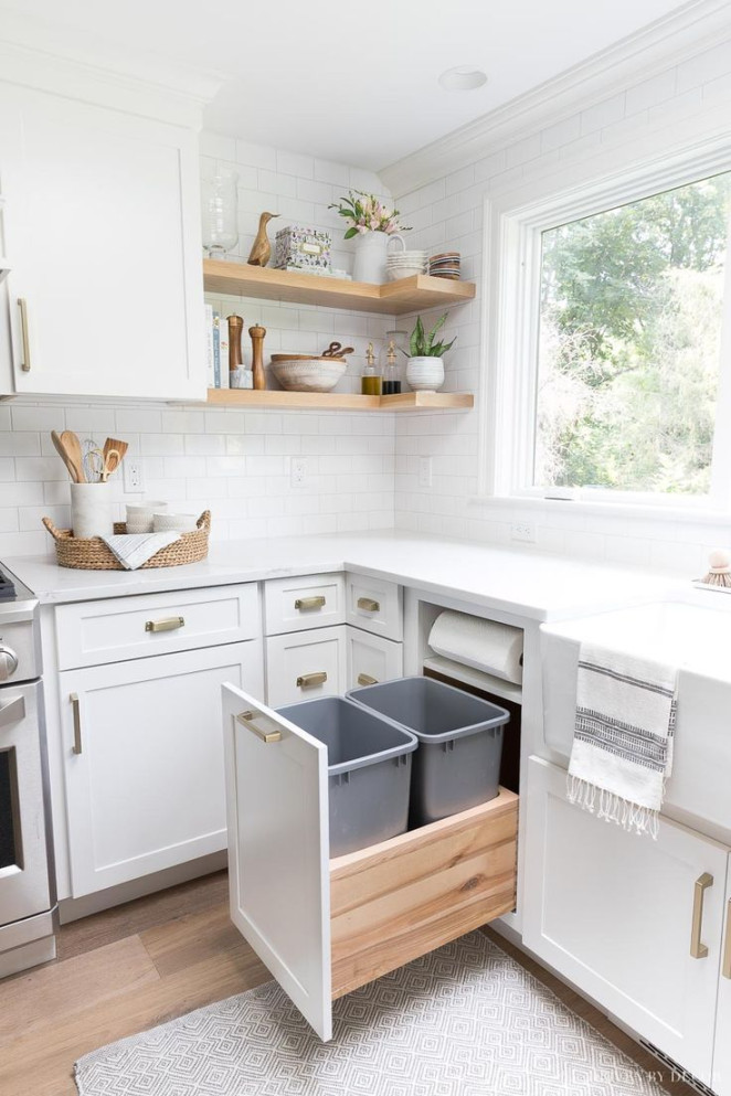 Kitchen Cabinet Storage Ideas  White kitchen design, Kitchen